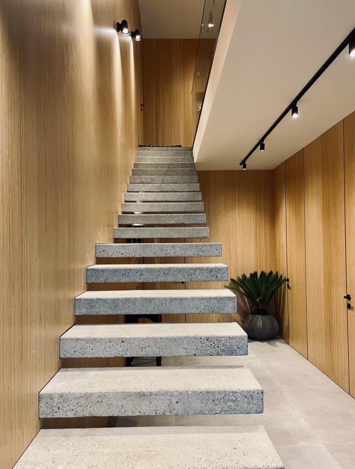 The stair.