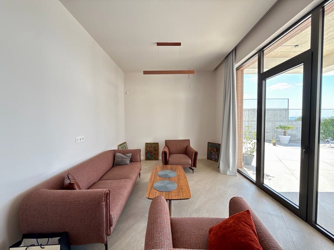 The study on the main floor.